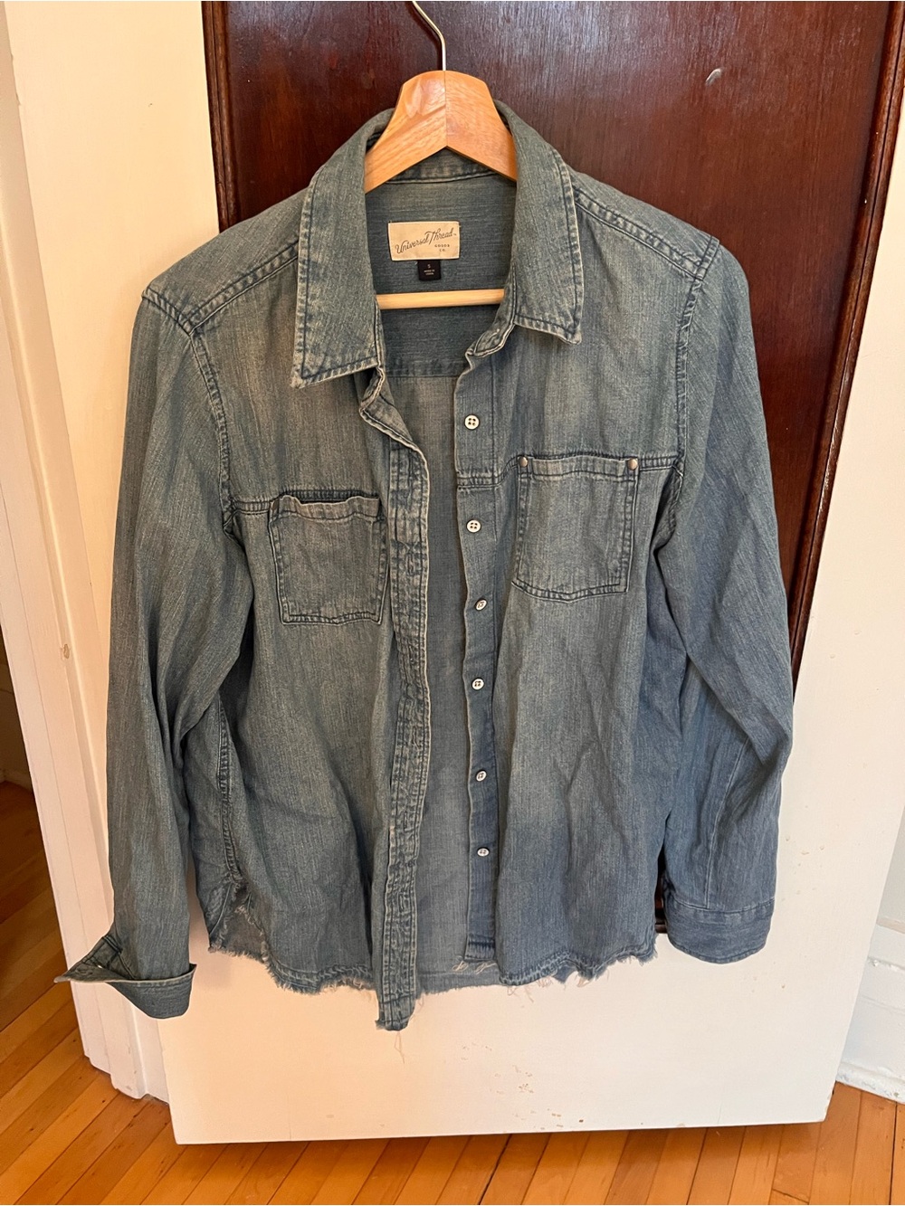 Universal Thread Chambray Top